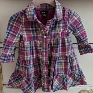 Baby Gap plaid dress 3-6 months